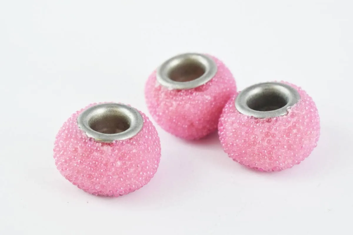 13x9mm Indonesian Clay Beads Handmade Beads 8 PCs, Bohemian Bali Style Jewelry Making Decorative Round Beads