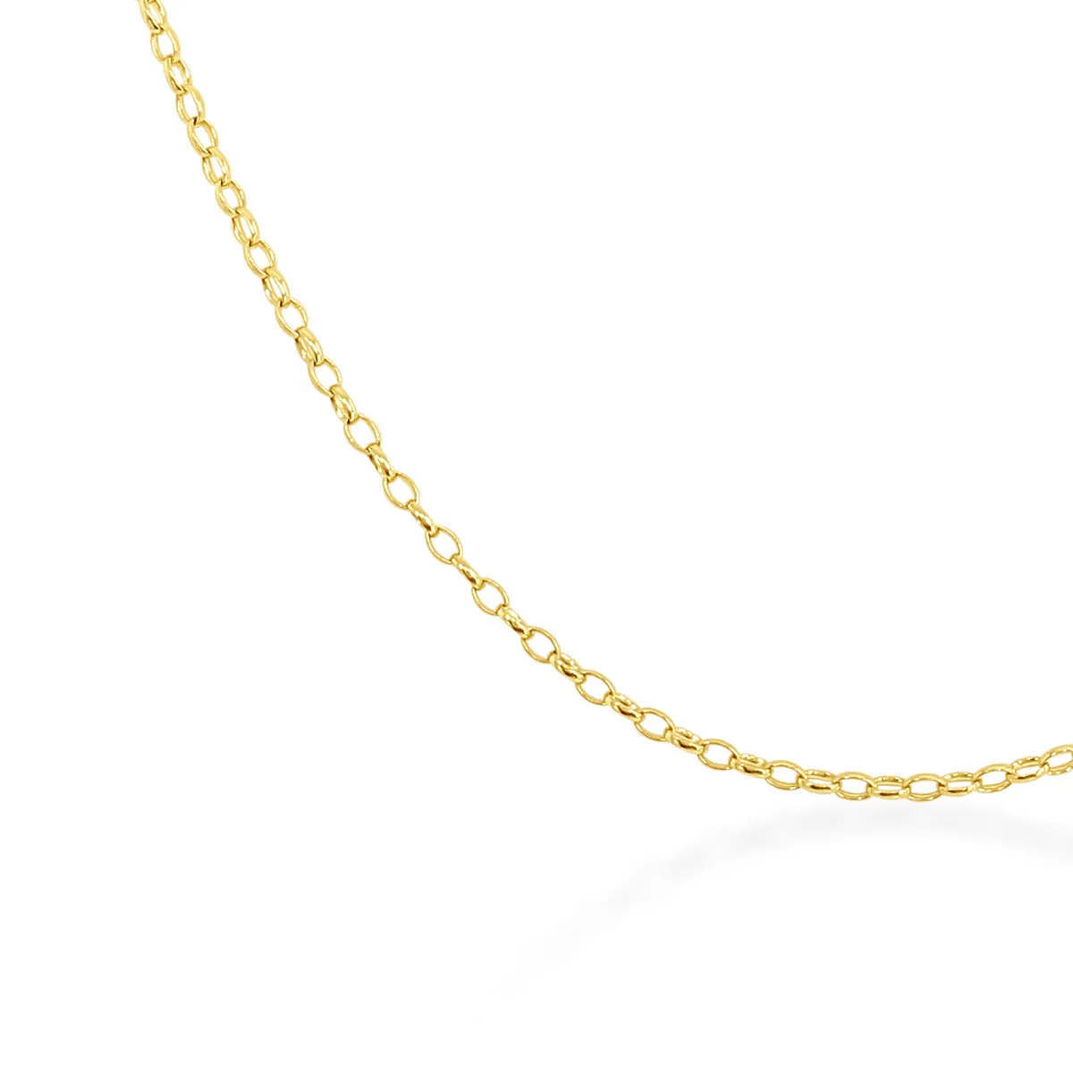 18ct Solid Gold Extra Fine Belcher Chain