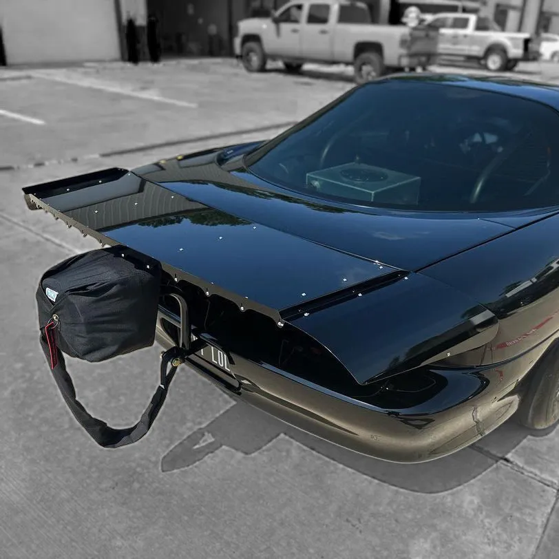 1993-2002 4th Gen Camaro 15" Strutless Drag Wing w/ Adjustable Wicker 31-180