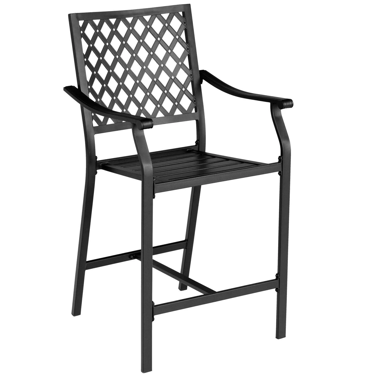 3pc Patio Bar Table Set - Natural