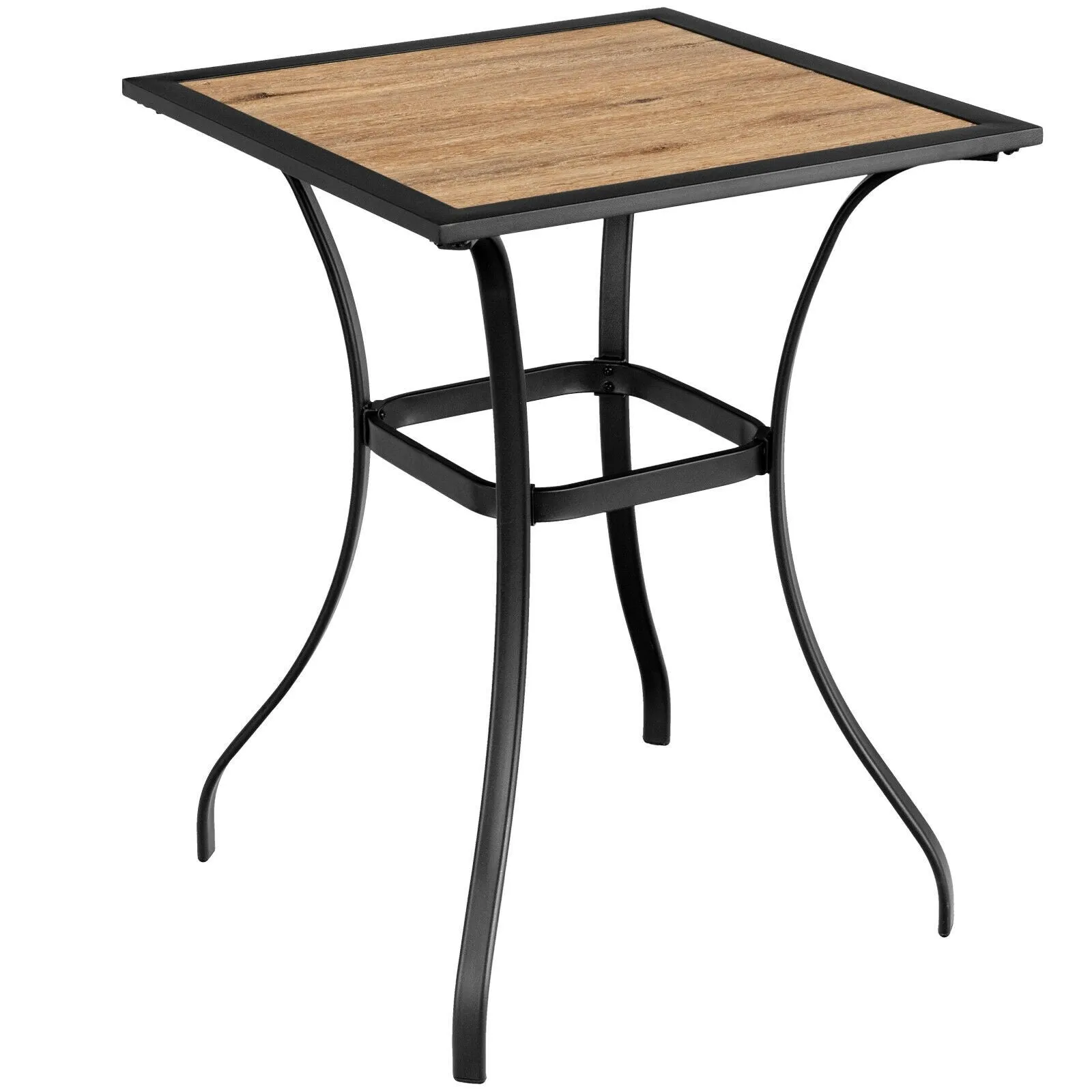 3pc Patio Bar Table Set - Natural