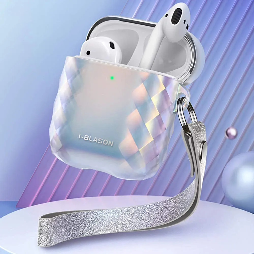 AirPods 1 | 2 Gems Designer Case - Silver