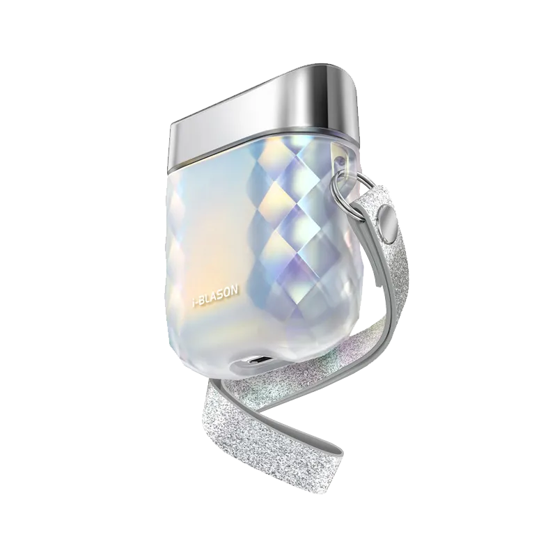 AirPods 1 | 2 Gems Designer Case - Silver
