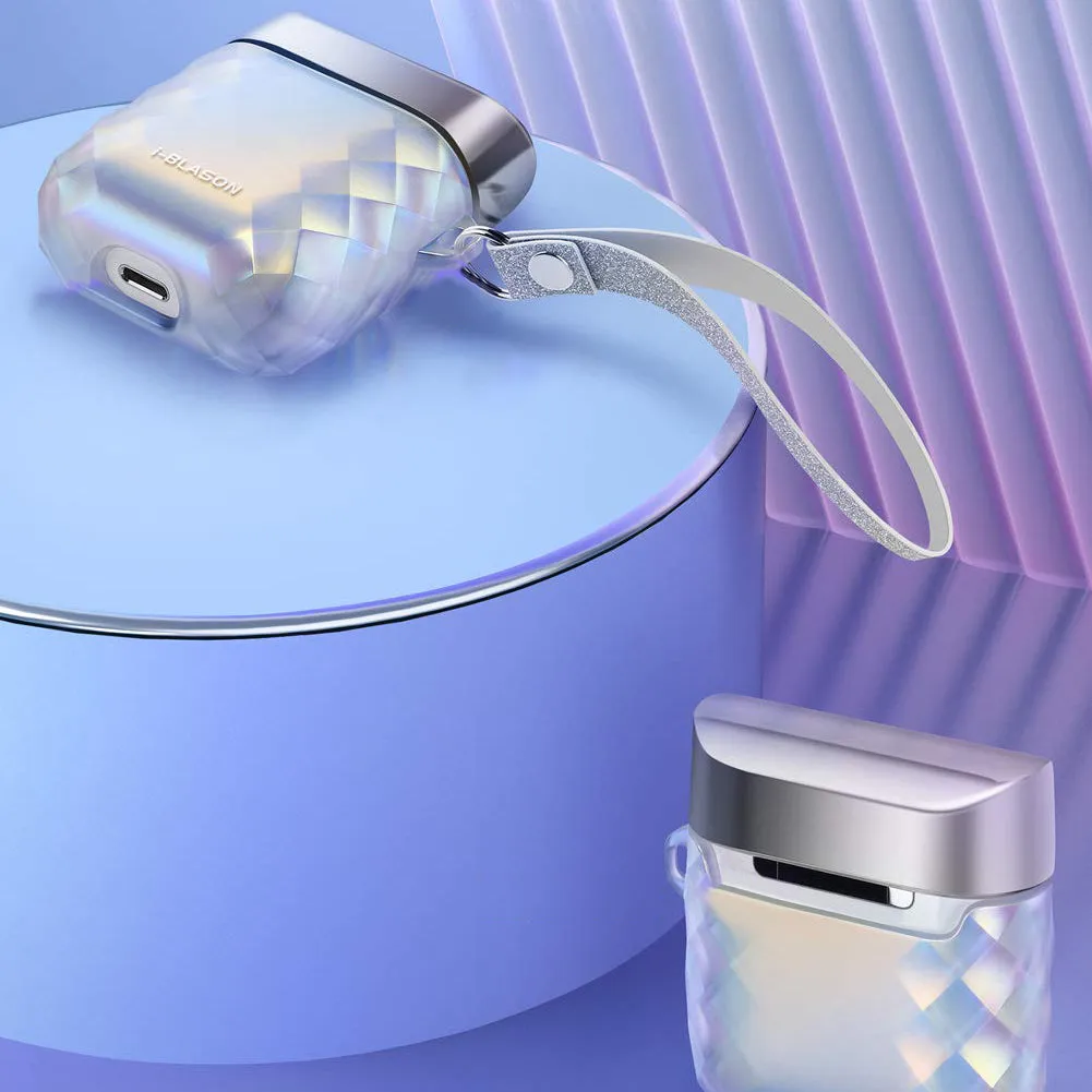 AirPods 1 | 2 Gems Designer Case - Silver