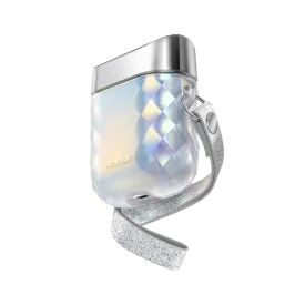AirPods 1 | 2 Gems Designer Case - Silver