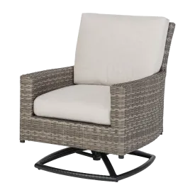 Alexee Woven Swivel Rocking Lounge Chair