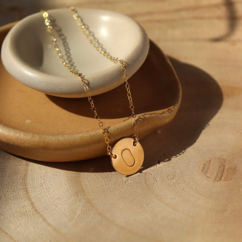 Anchored Monogram Necklace | Wholesale