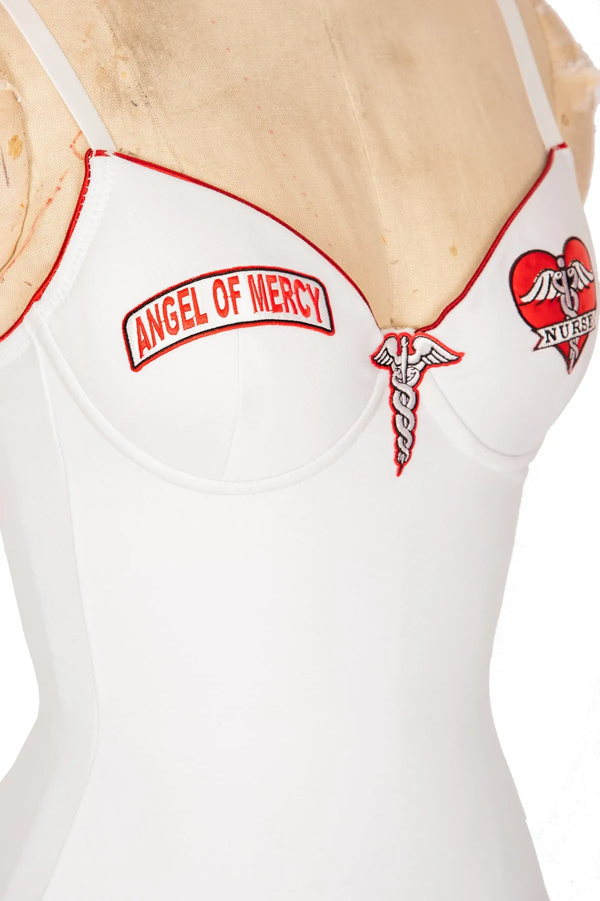 Angel of Mercy Underwire Dress with Fringe