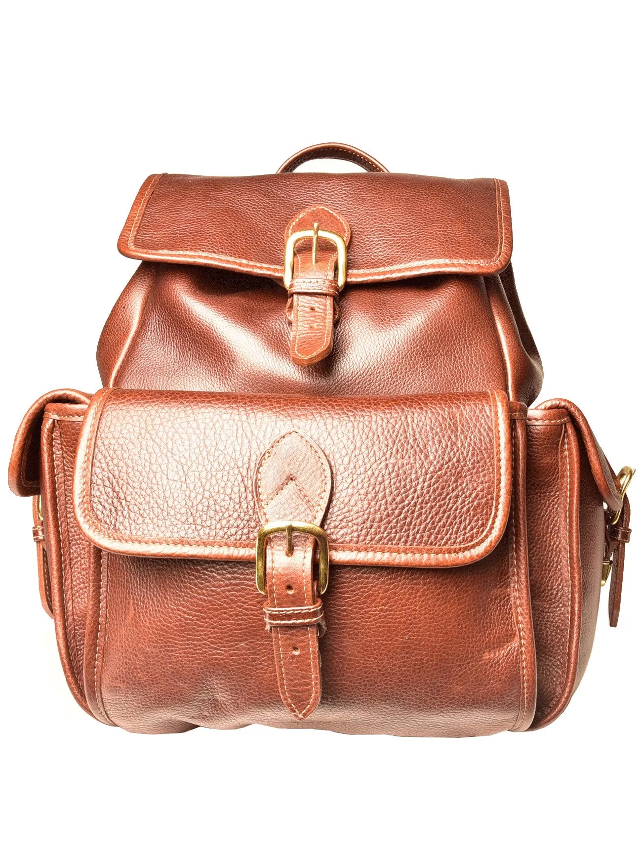 Aston Leather 535BP Brown Valley Backpack