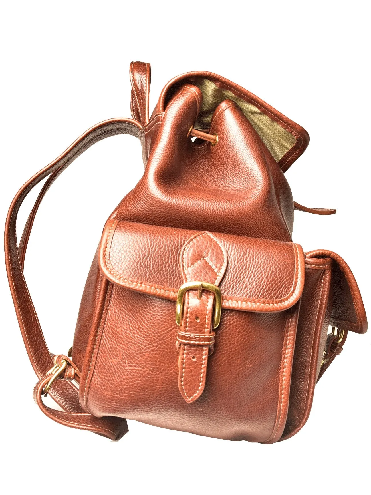 Aston Leather 535BP Brown Valley Backpack