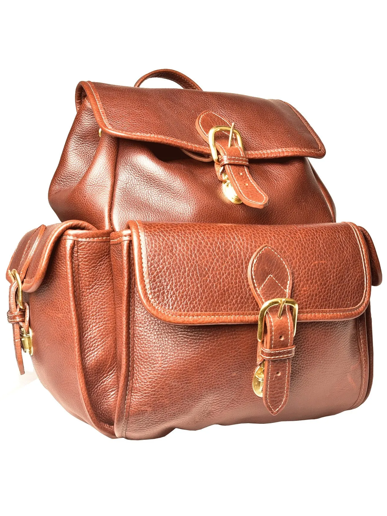 Aston Leather 535BP Brown Valley Backpack