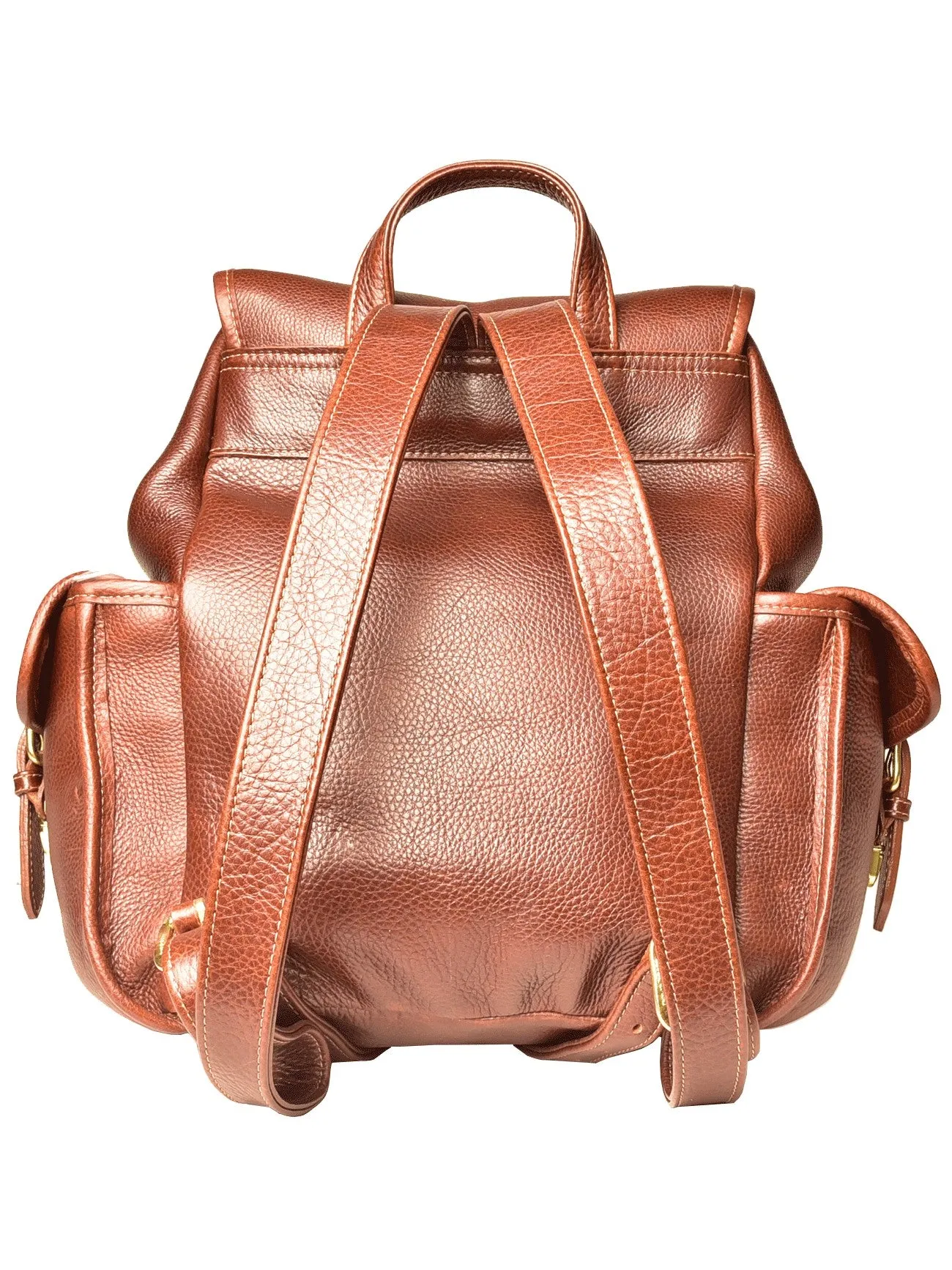 Aston Leather 535BP Brown Valley Backpack