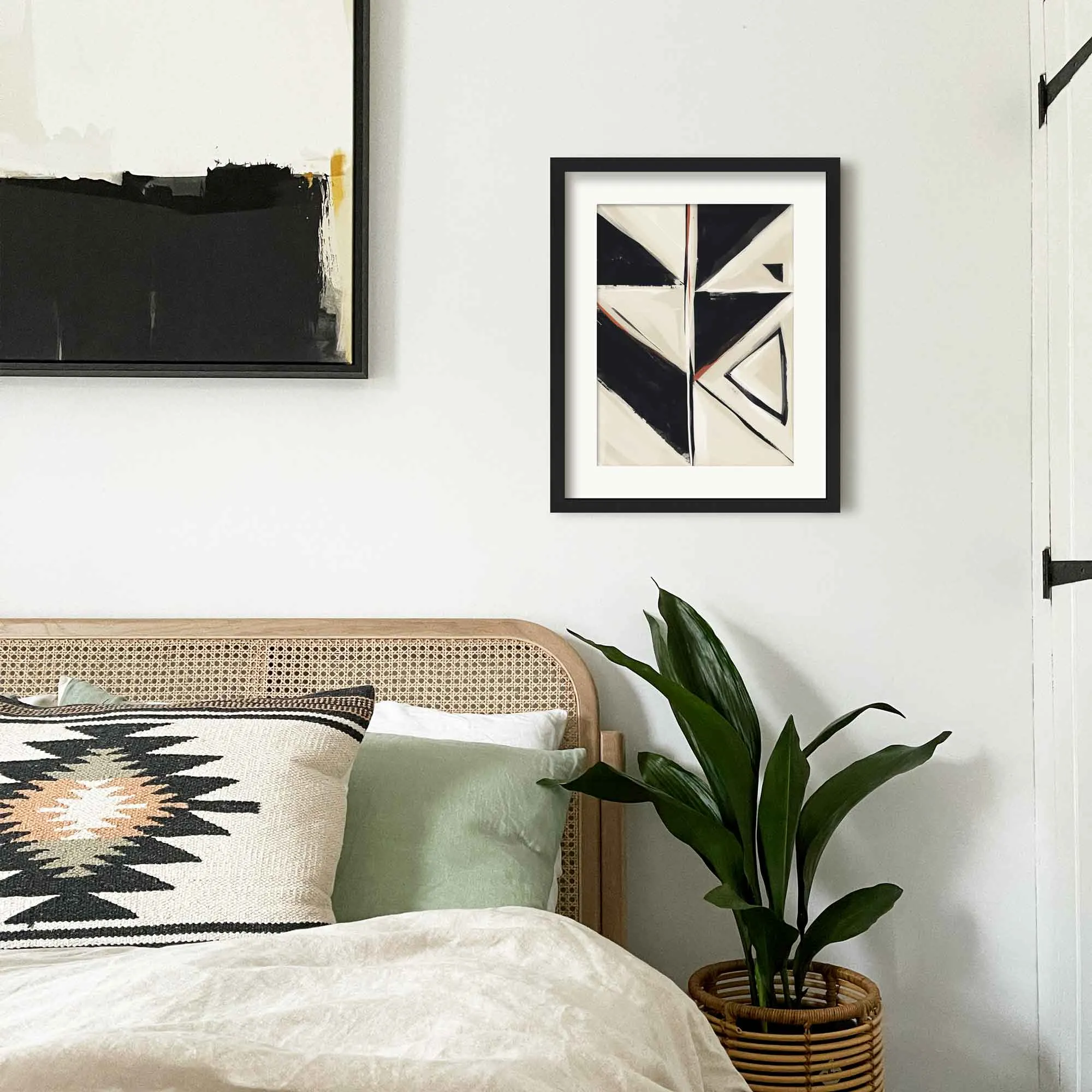 Aztec Shapes Art Print