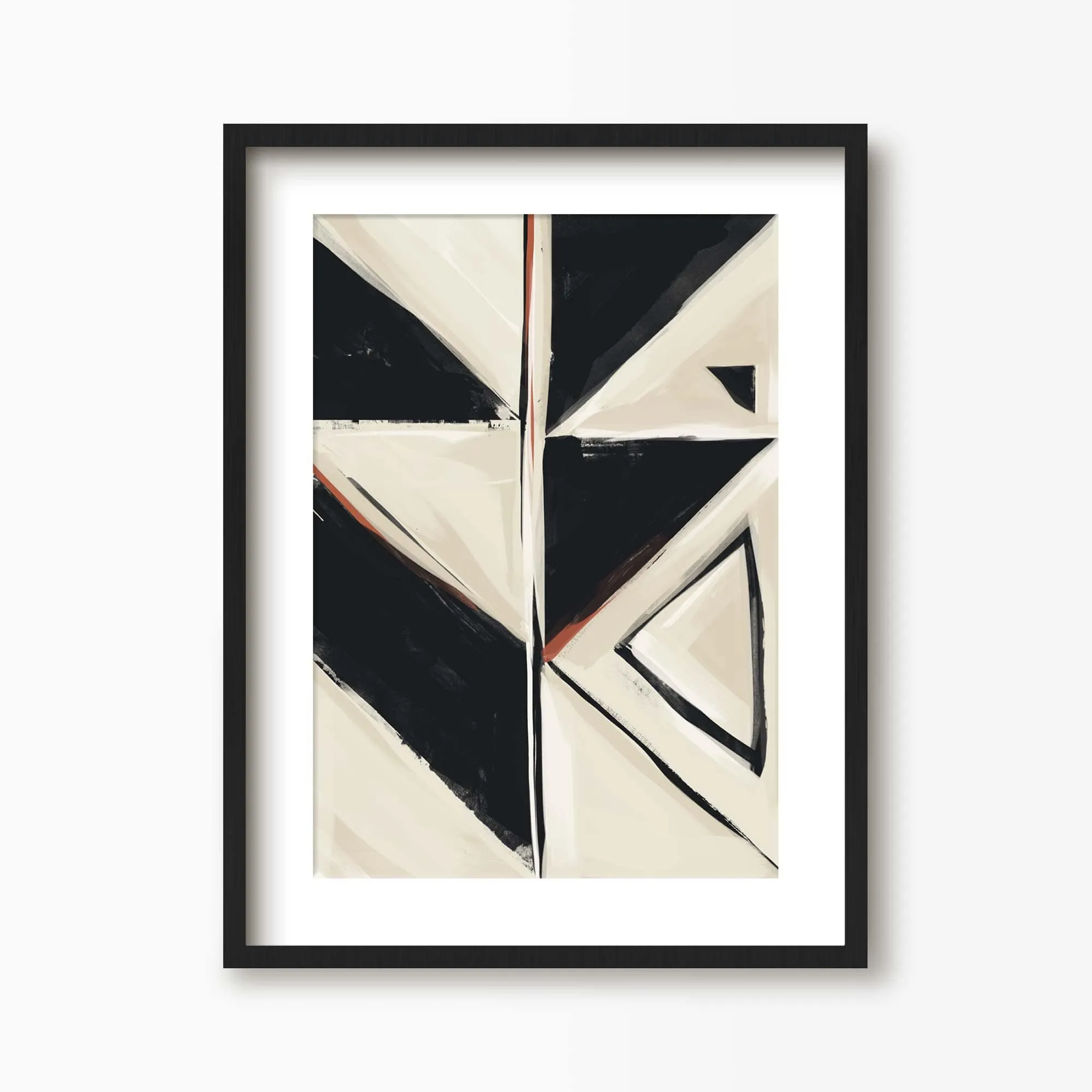 Aztec Shapes Art Print