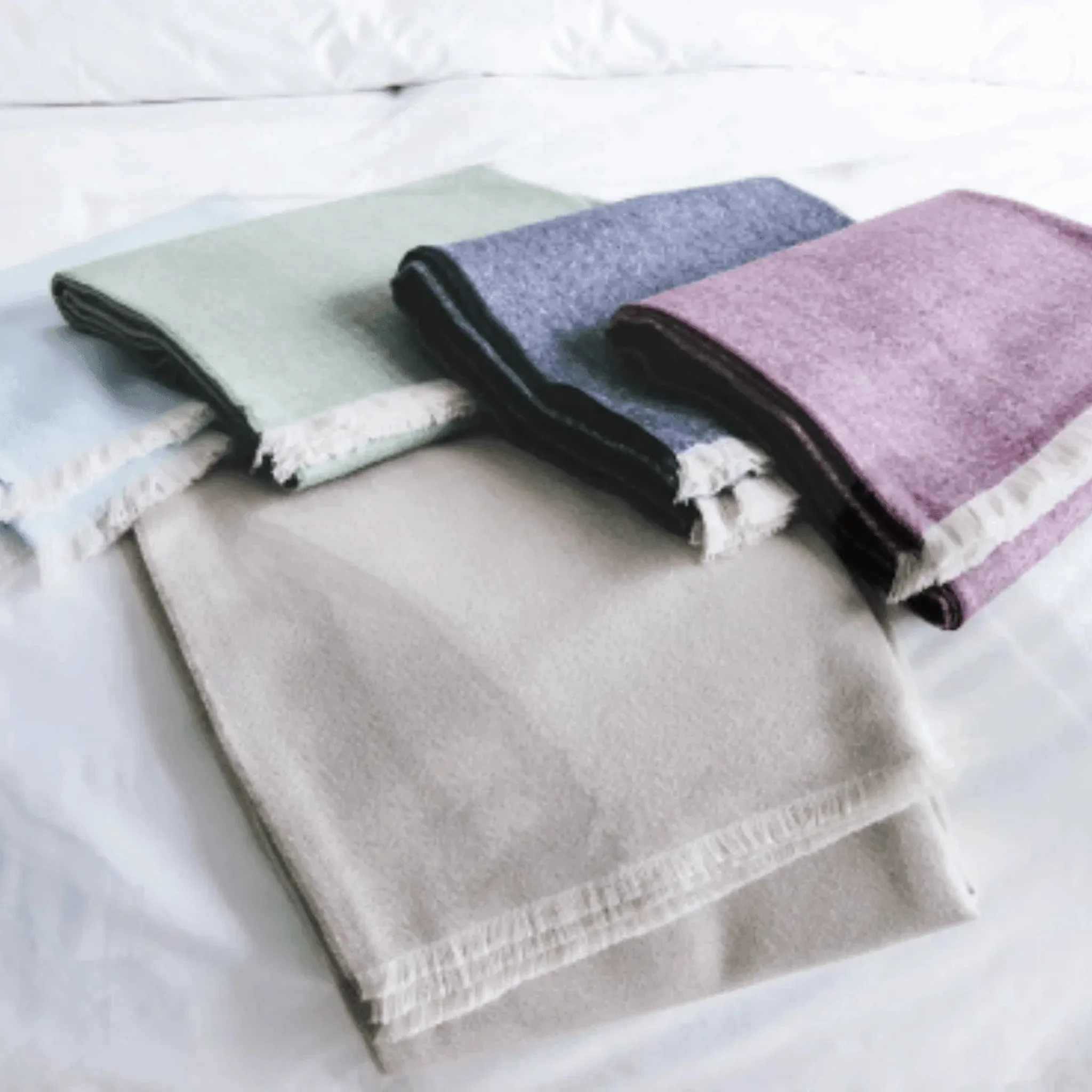 Baby Alpaca Throw with Eyelash Fringe- Can be Monogrammed