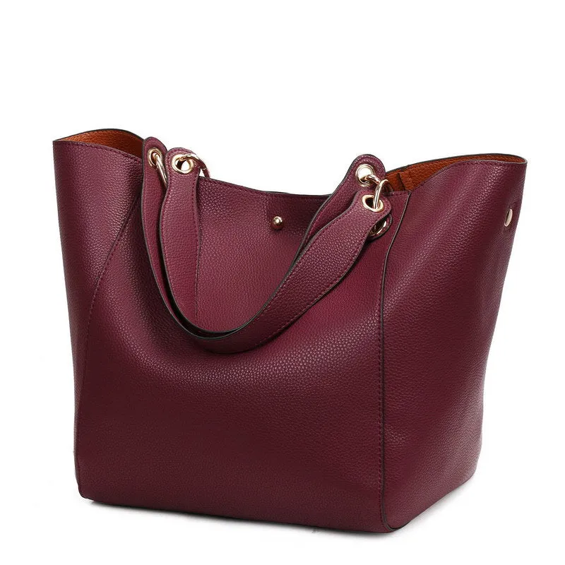 Bag Women's Bag New Fashion Atmosphere Handbag Korean Versatile Large Capacity One Shoulder Crossbody Mother Bag