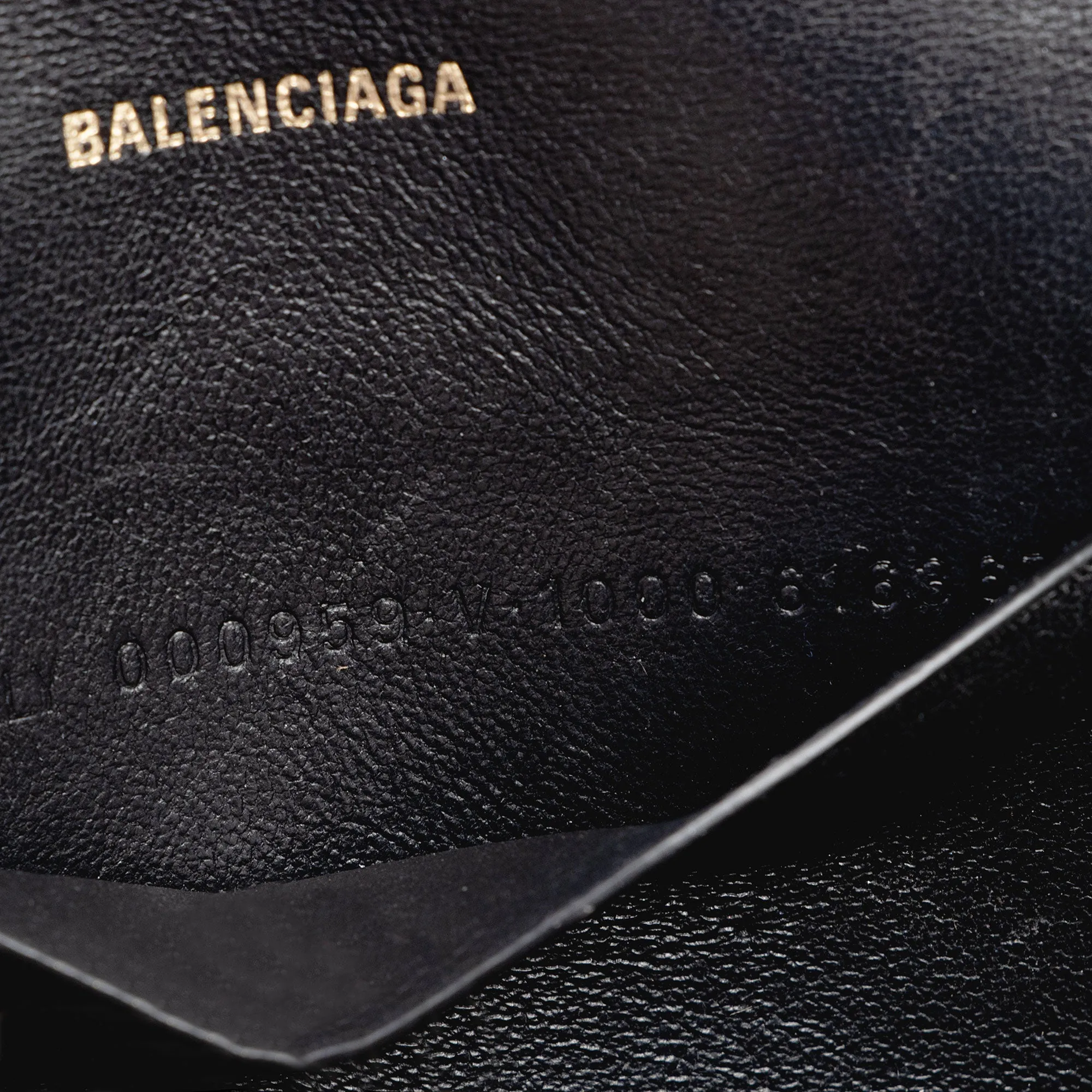 Balenciaga Quilted Calfskin B Phone Holder Crossbody