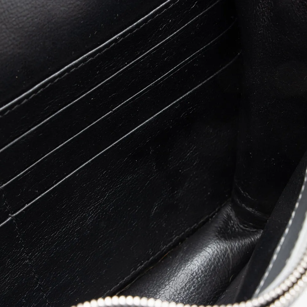 Balenciaga Quilted Metallic Leather B Dot Shoulder Bag