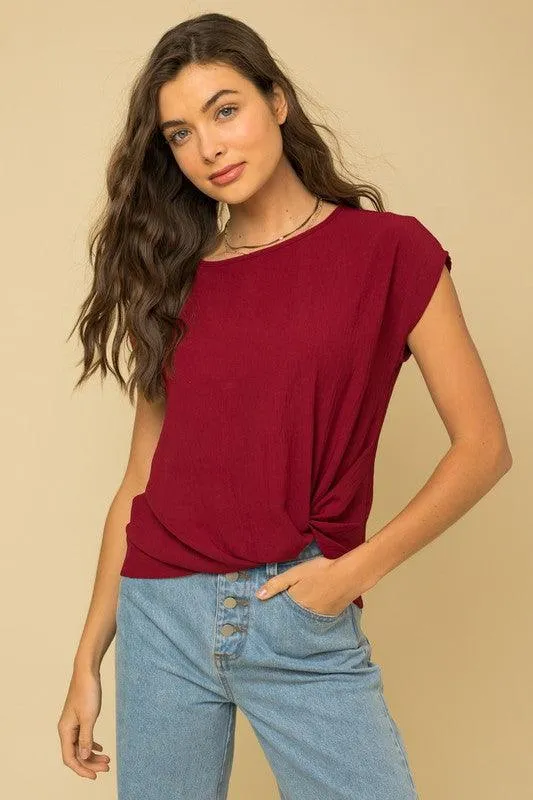 BEST SELLER-MEAGAN SHORT SLEEVE TOP