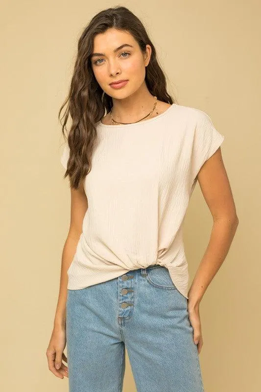 BEST SELLER-MEAGAN SHORT SLEEVE TOP