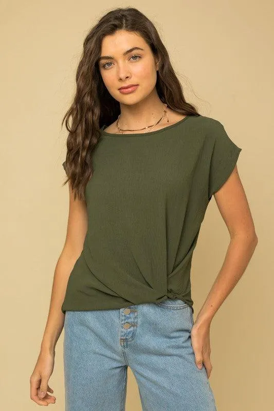 BEST SELLER-MEAGAN SHORT SLEEVE TOP