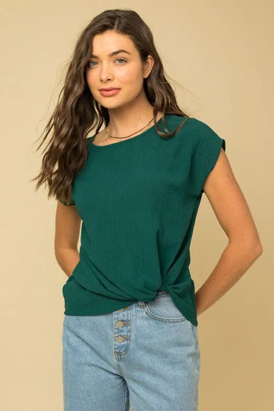 BEST SELLER-MEAGAN SHORT SLEEVE TOP