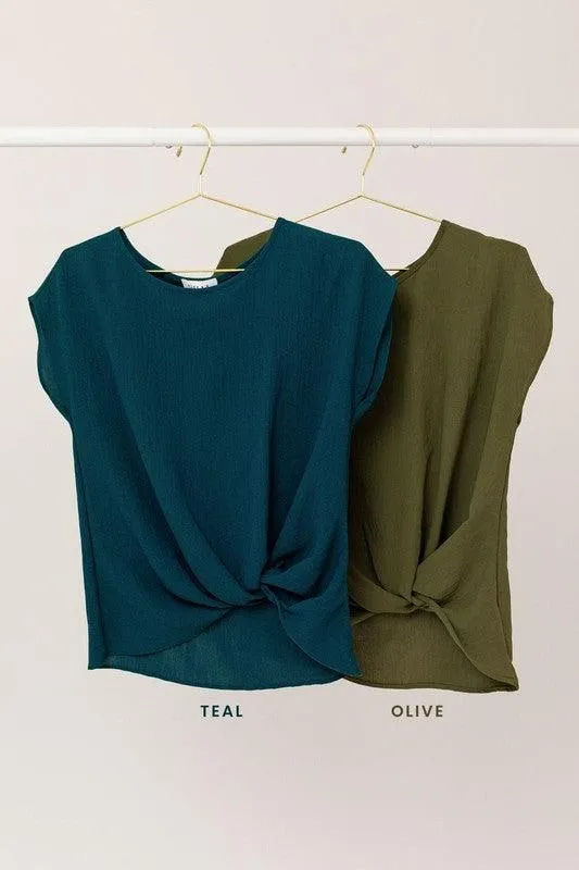 BEST SELLER-MEAGAN SHORT SLEEVE TOP