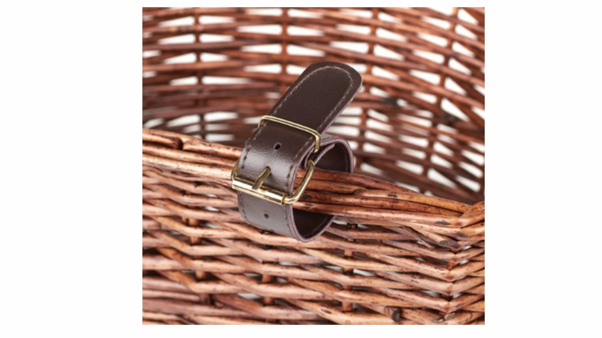 Bicycle Handlebar Wicker basket