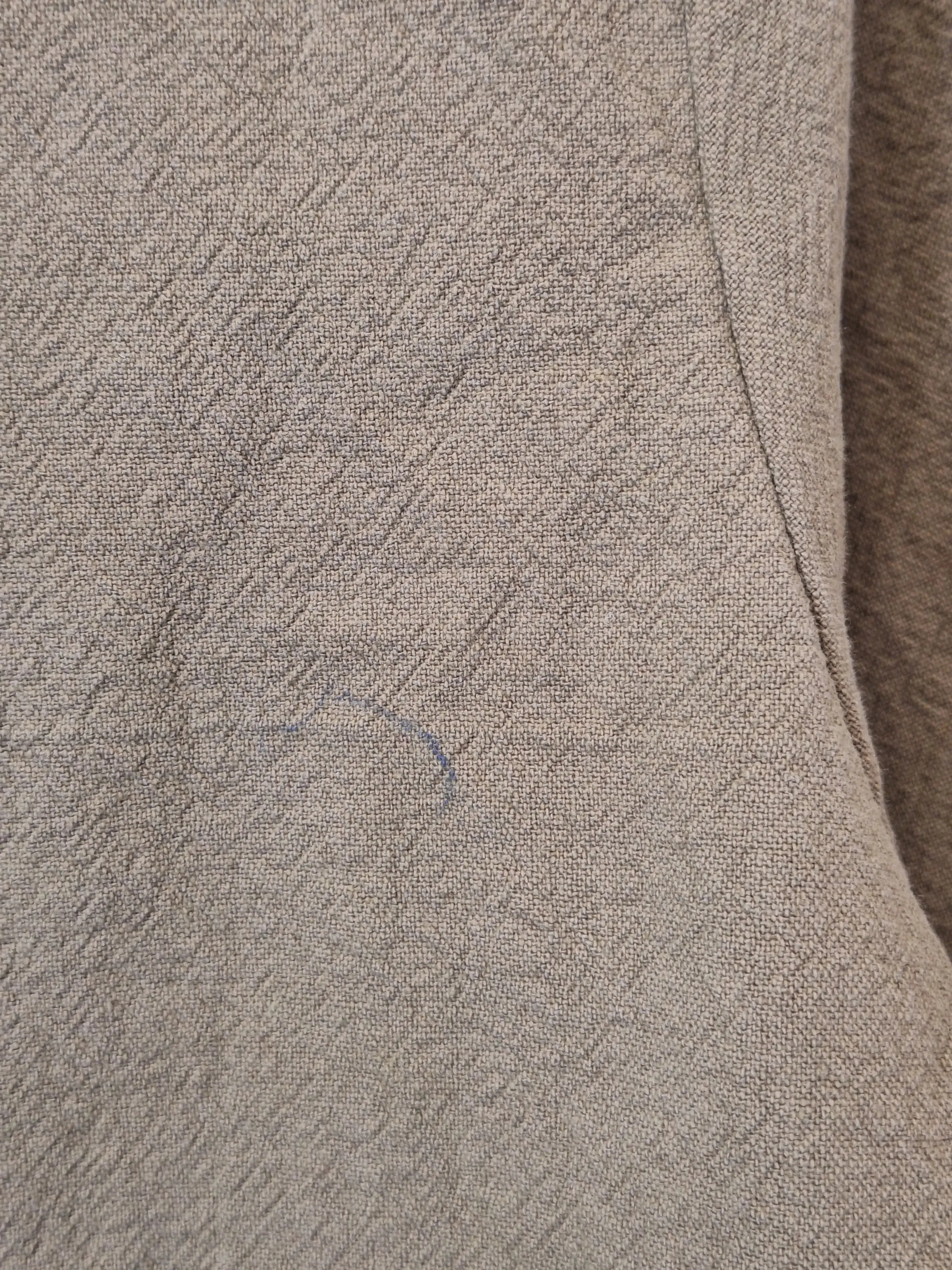 Bohemian Traders Khaki Oversized Utility Shirt Size S