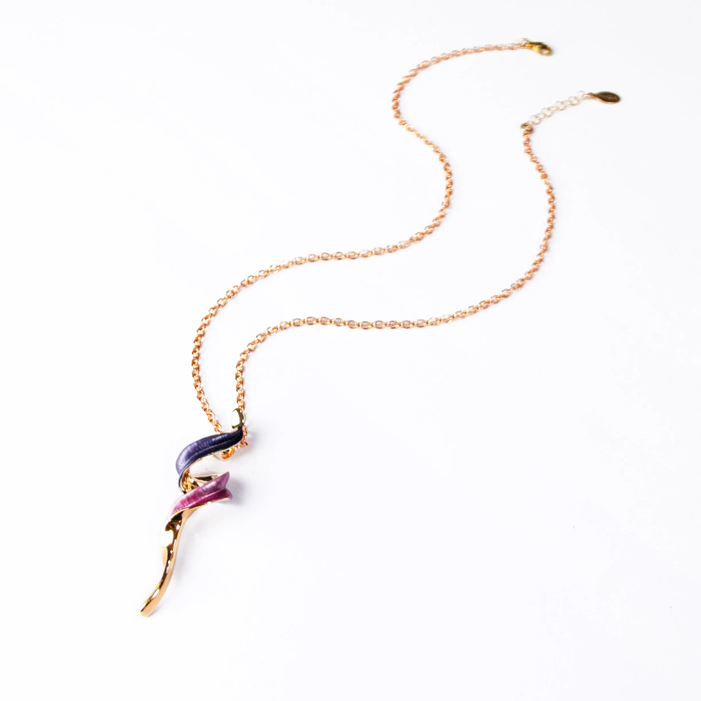 Boho Style Spiral Necklace