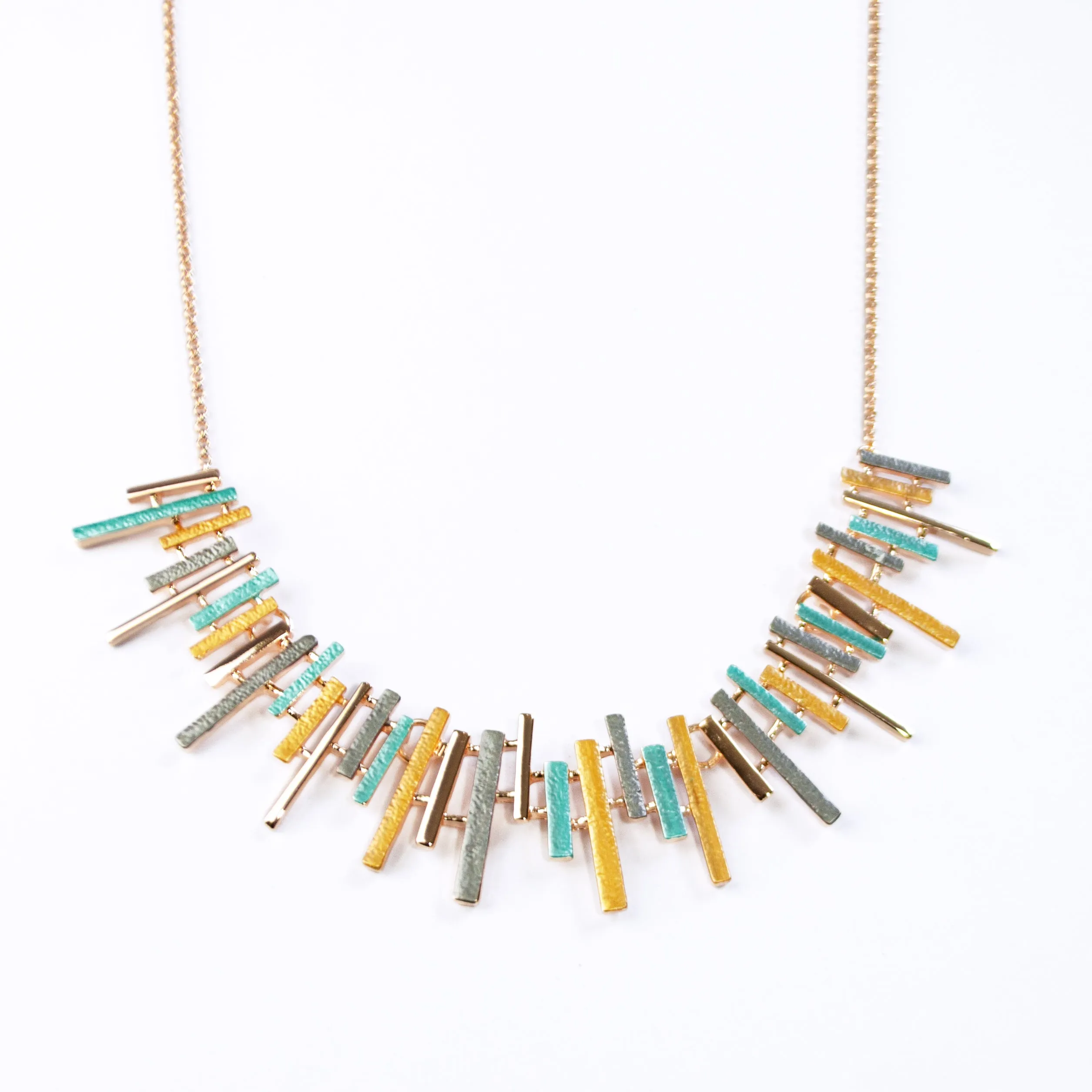 Boho Style Sun Ray Necklace