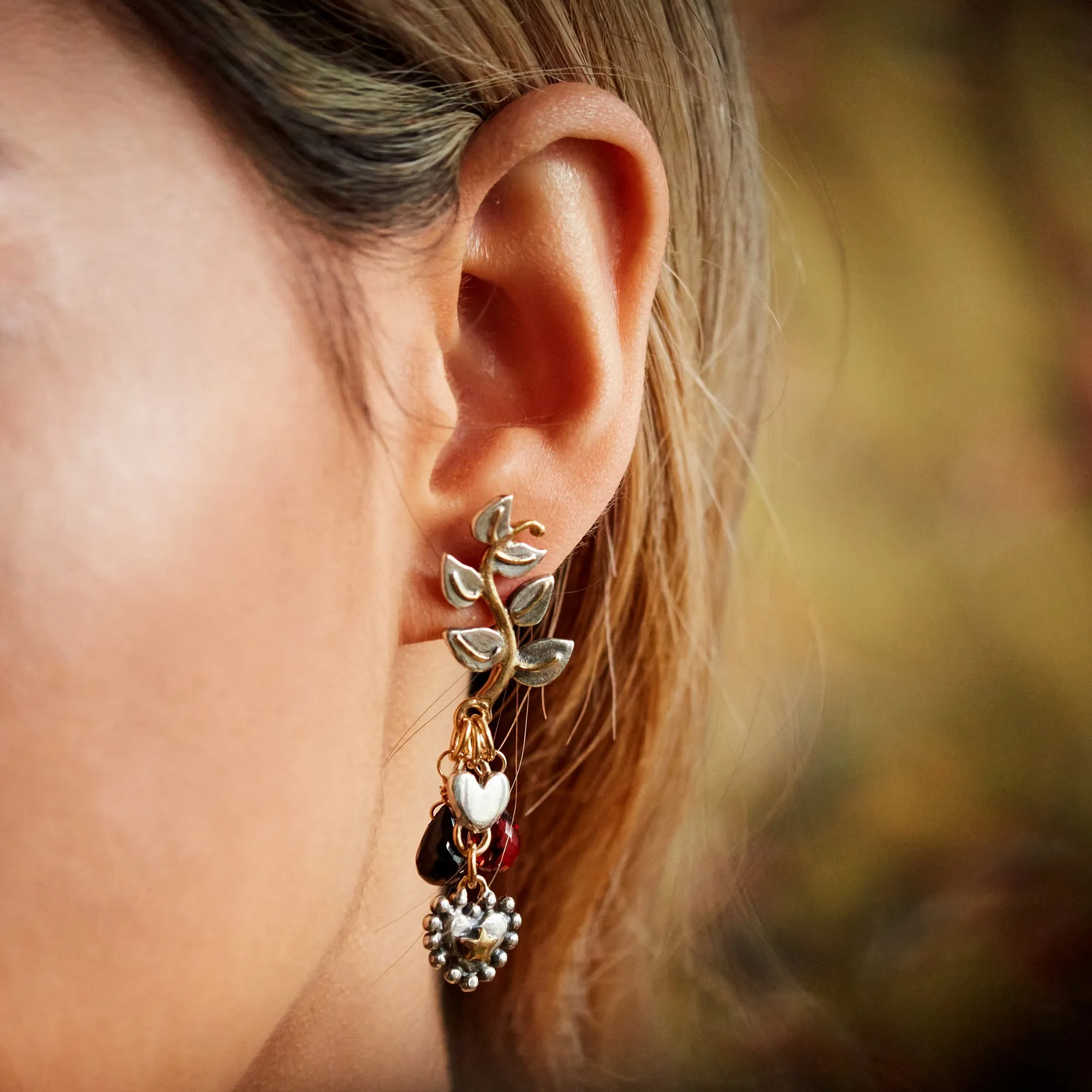 Bond Leaf Earrings