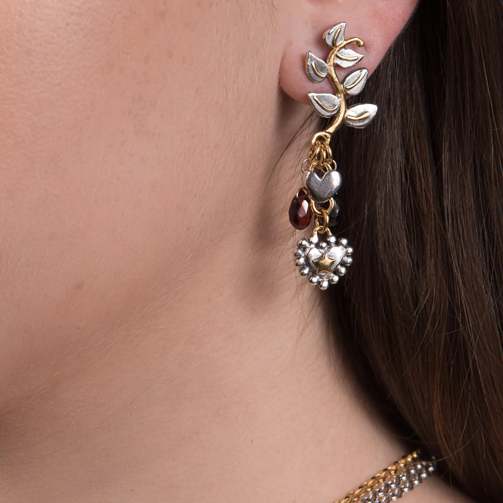 Bond Leaf Earrings