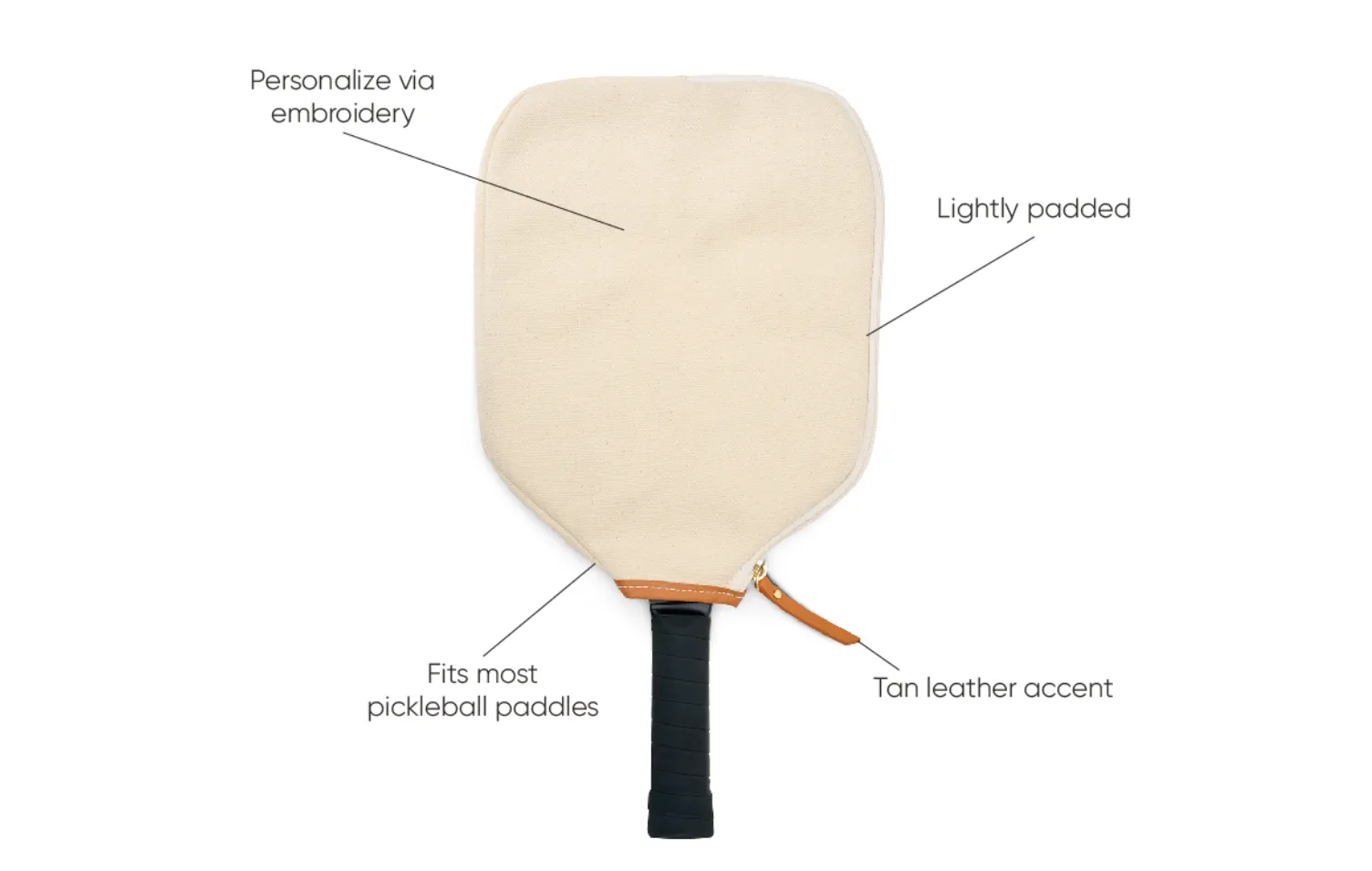 Boulevard Custom Peter Pickleball Paddle Cover