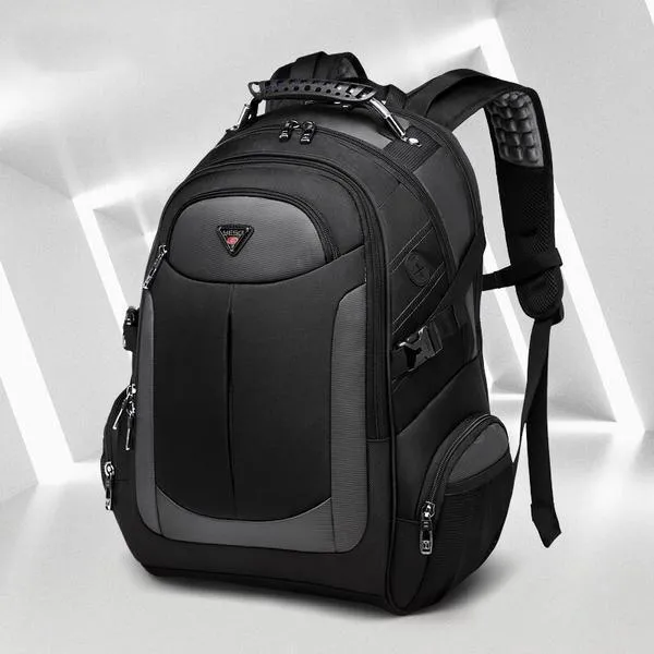 Brand Laptop Backpack Men's Travel Bags 2019 Multifunction Rucksack Waterproof Oxford Black Computer Backpacks For Teenager