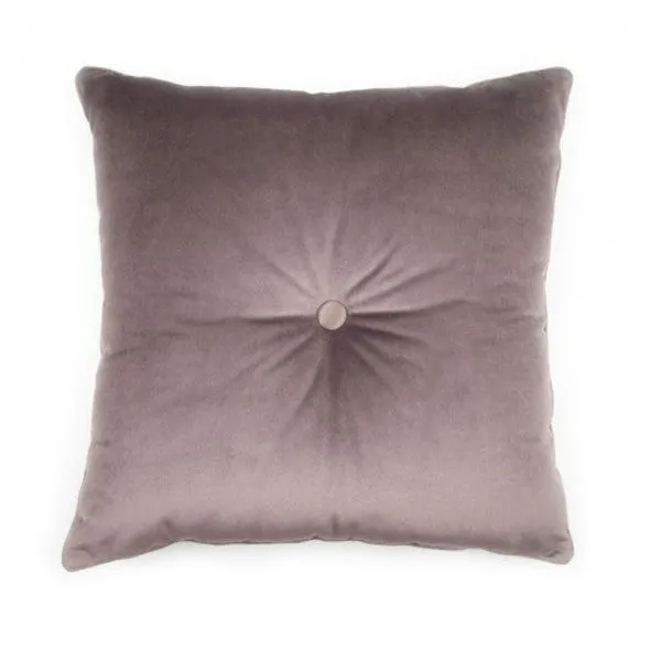 BROWN PLUME CARRE' CUSHION
