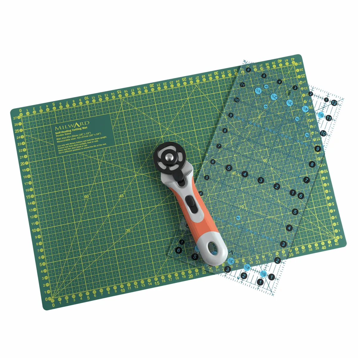 Premium Quilt Block Starter Kit with Pattern and Fabrics