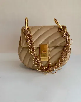 Chloe Quilted Bijou Crossbody