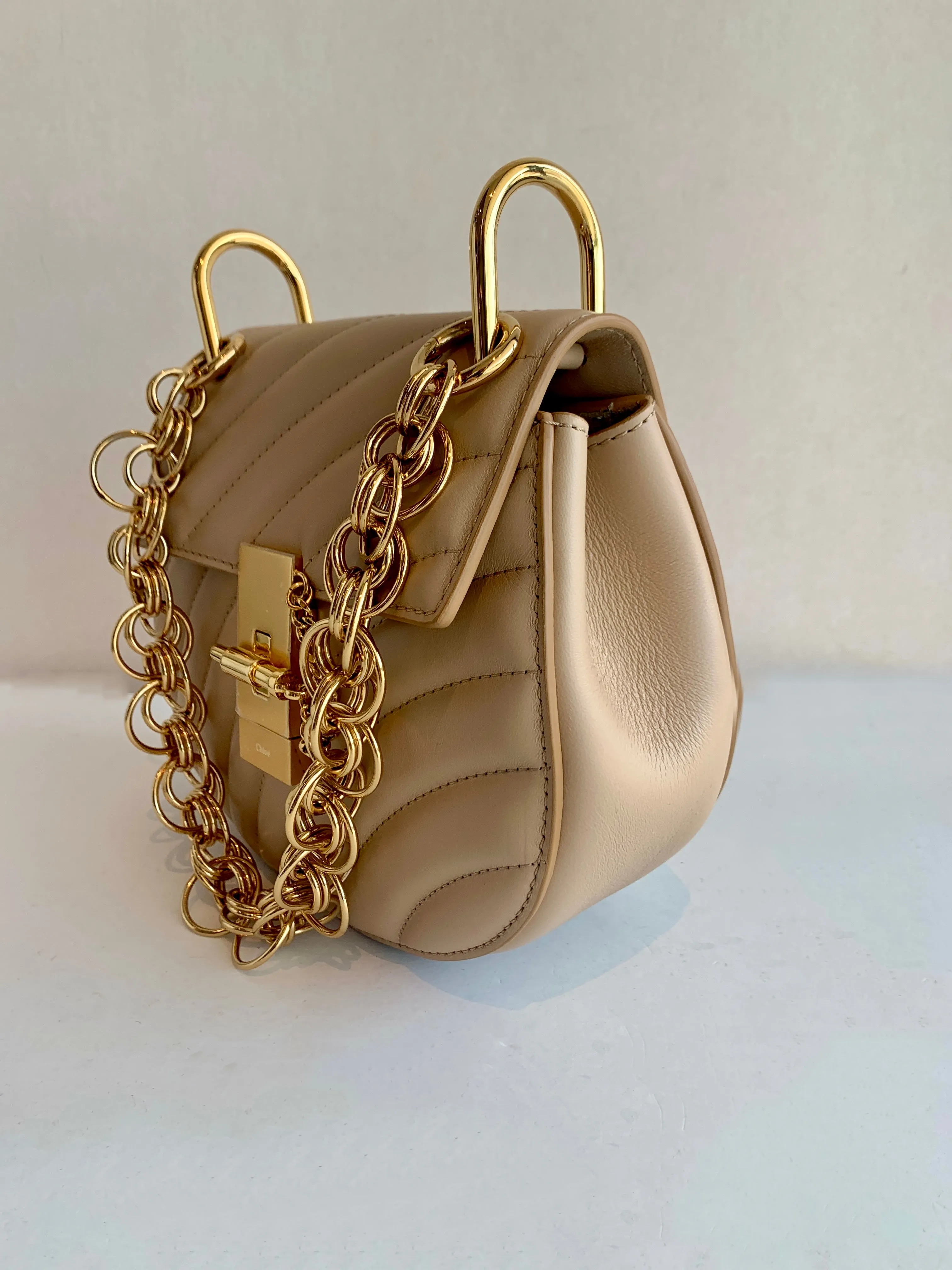 Chloe Quilted Bijou Crossbody