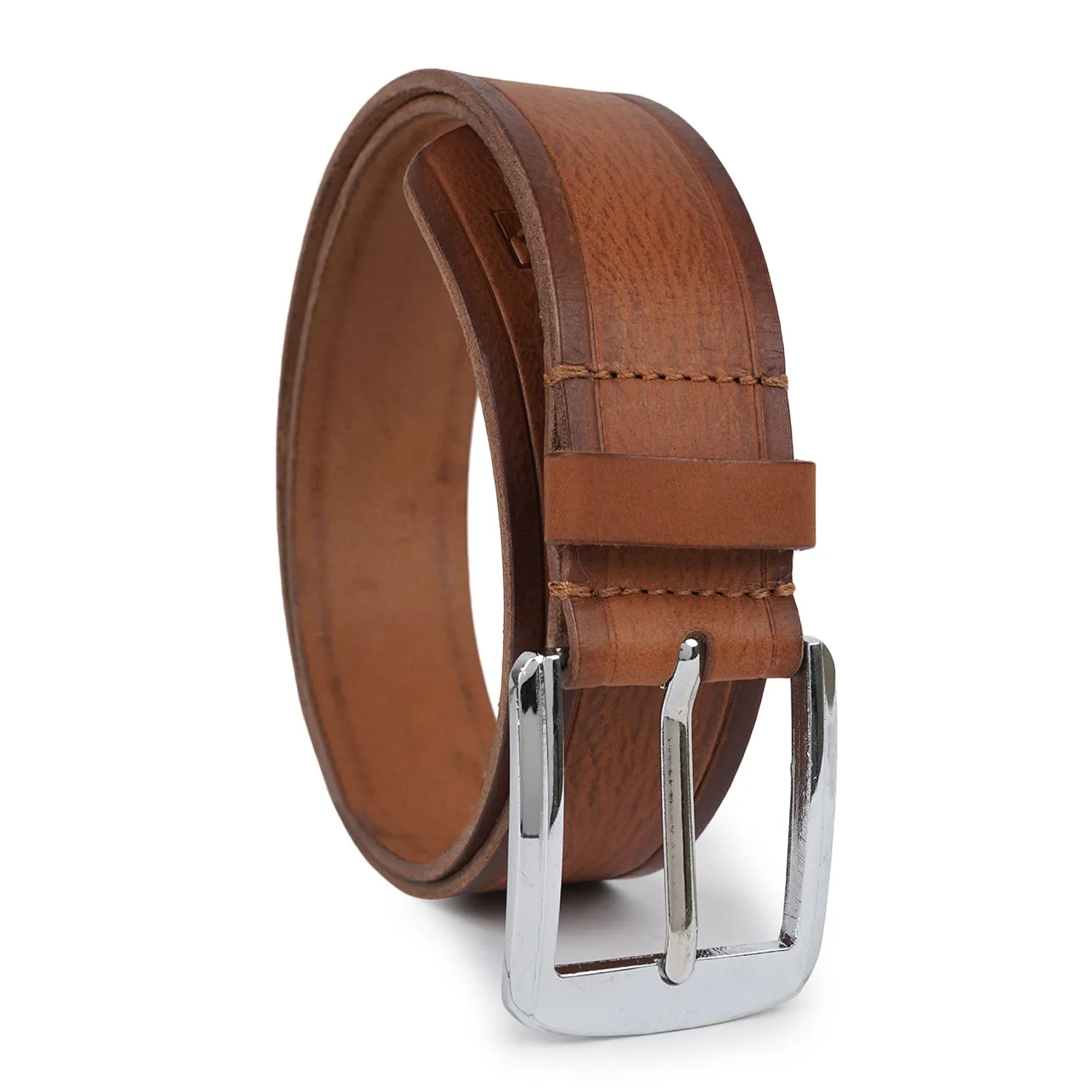 CIMONI Stylish Genuine Leather Formal Trendy Daytrip Slim Design Mens Belt With Box ( 1 Year Gurantee)