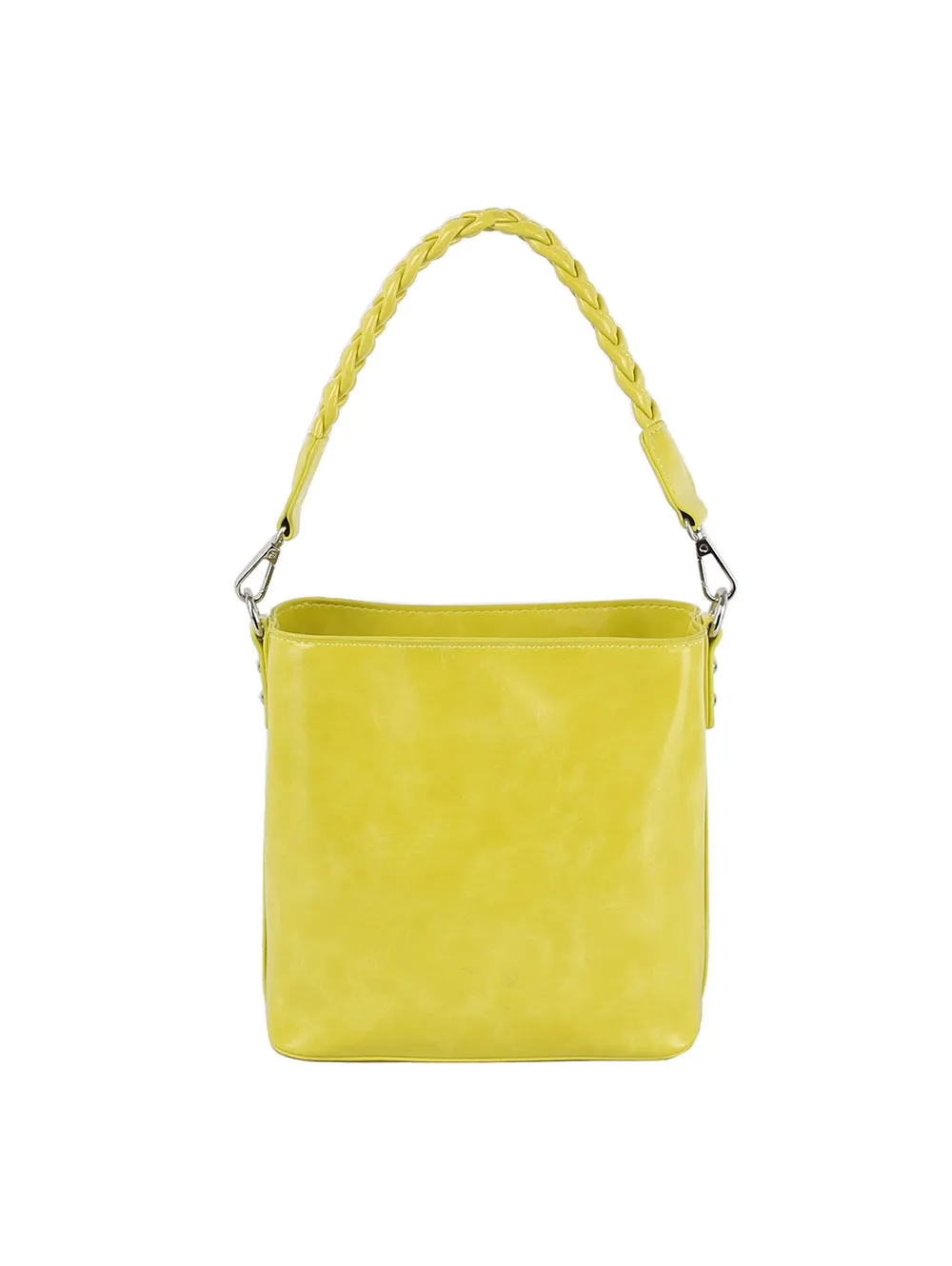 Classic Chain Accented Hobo Handbag