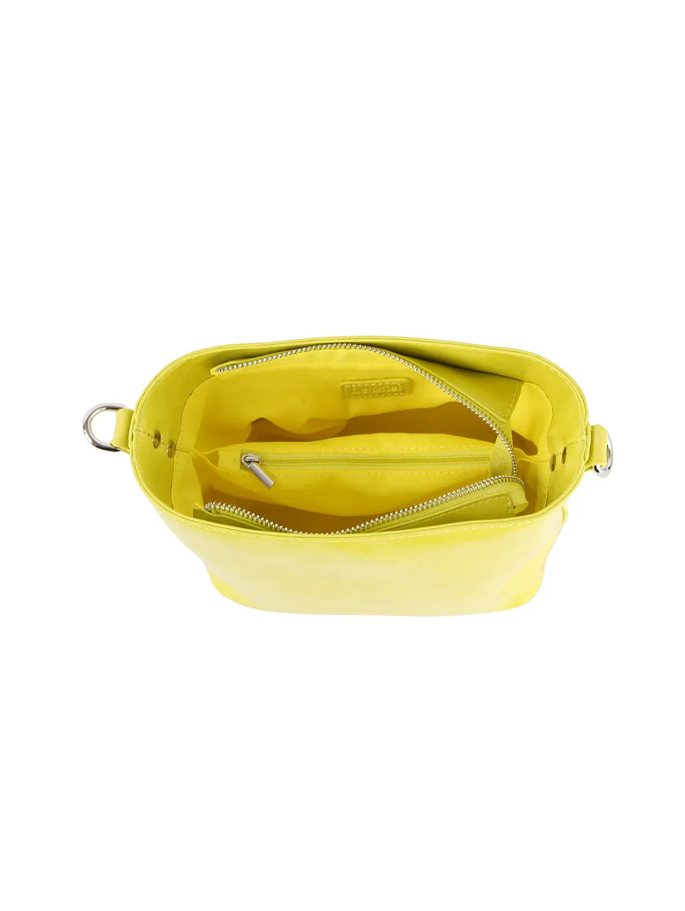 Classic Chain Accented Hobo Handbag