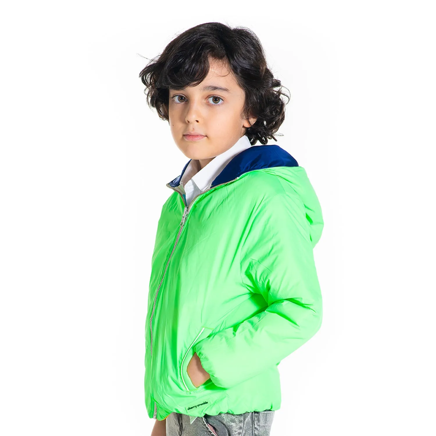 Colorblock Quilted Jacket
