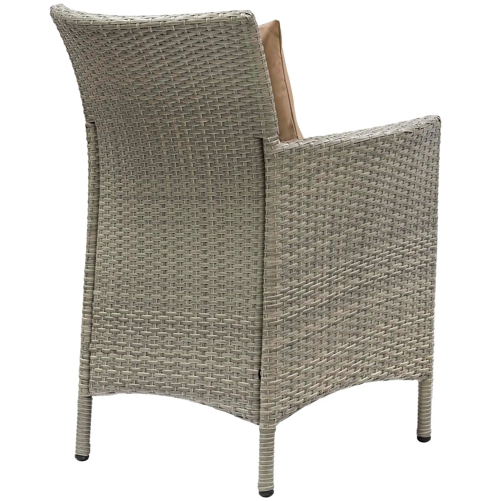 Conduit 7 Piece Outdoor Patio Wicker Rattan Dining Set by Modway