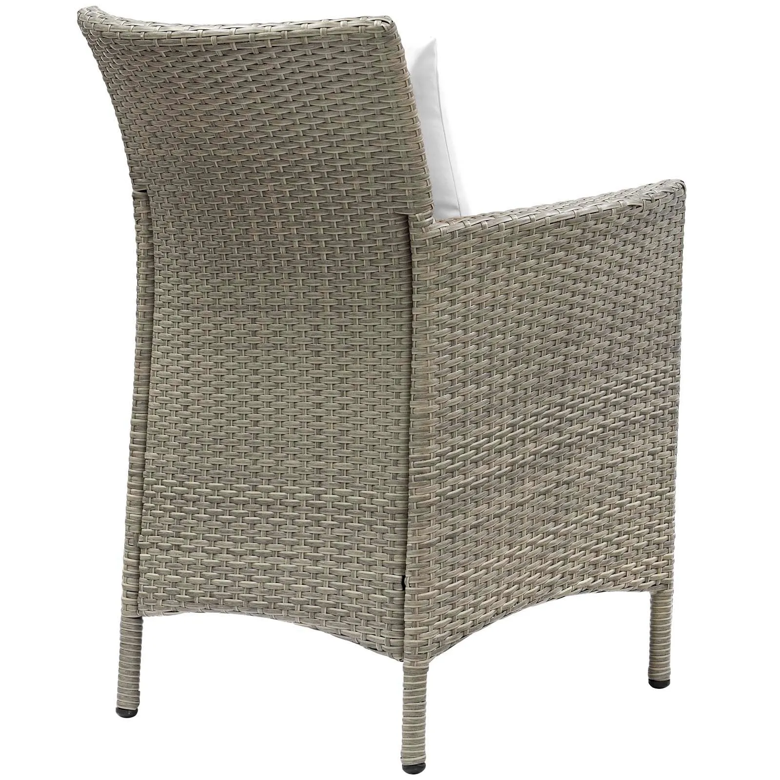 Conduit 7 Piece Outdoor Patio Wicker Rattan Dining Set by Modway