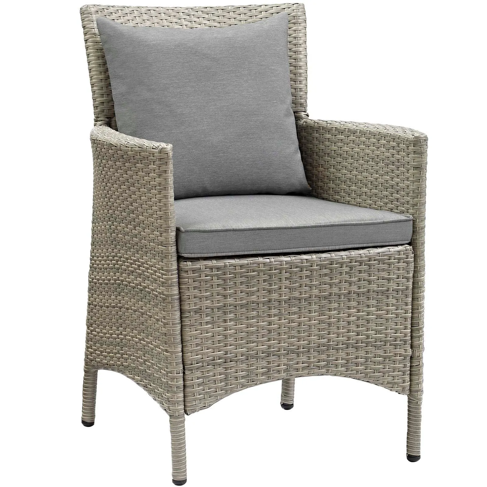 Conduit 7 Piece Outdoor Patio Wicker Rattan Dining Set by Modway