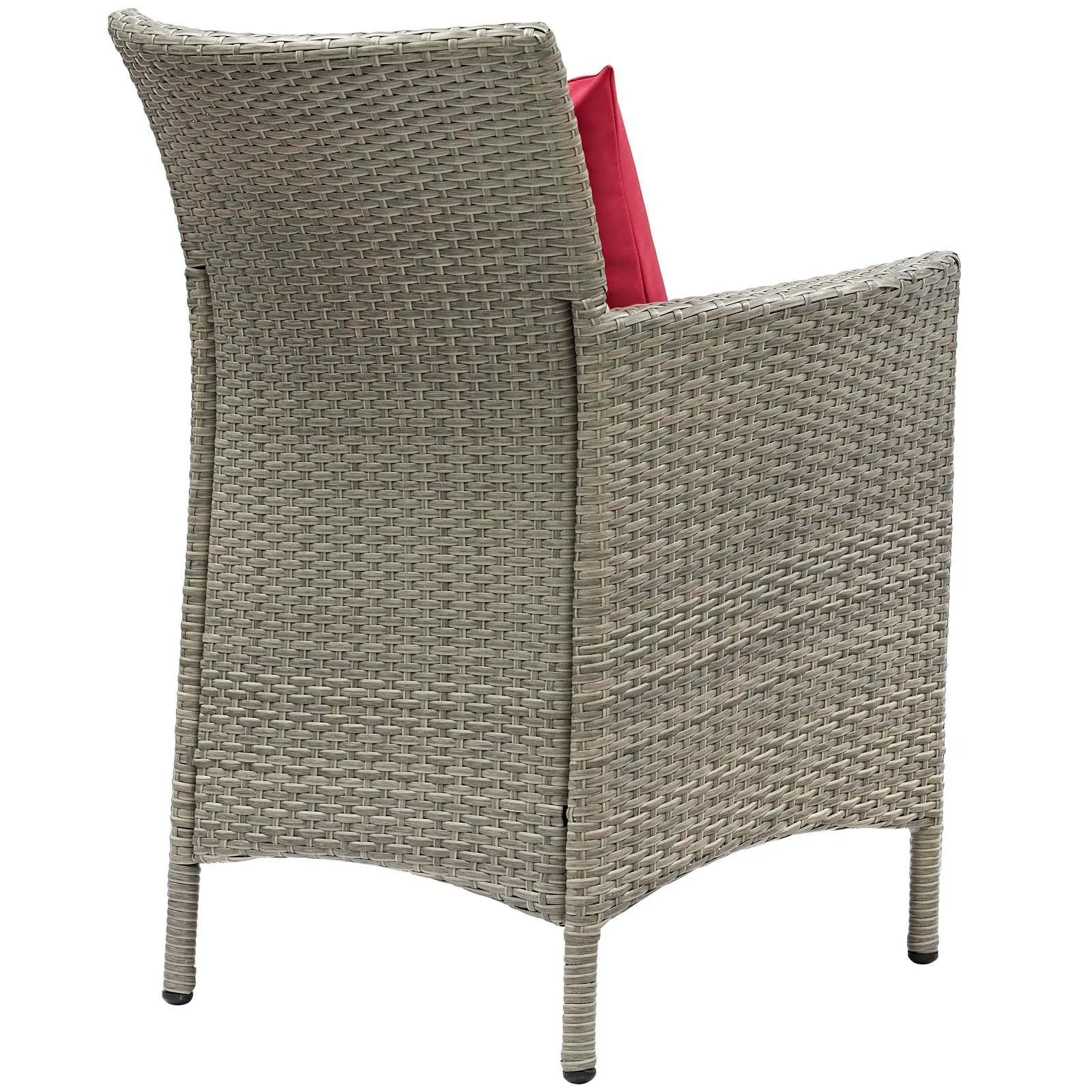 Conduit 7 Piece Outdoor Patio Wicker Rattan Dining Set by Modway