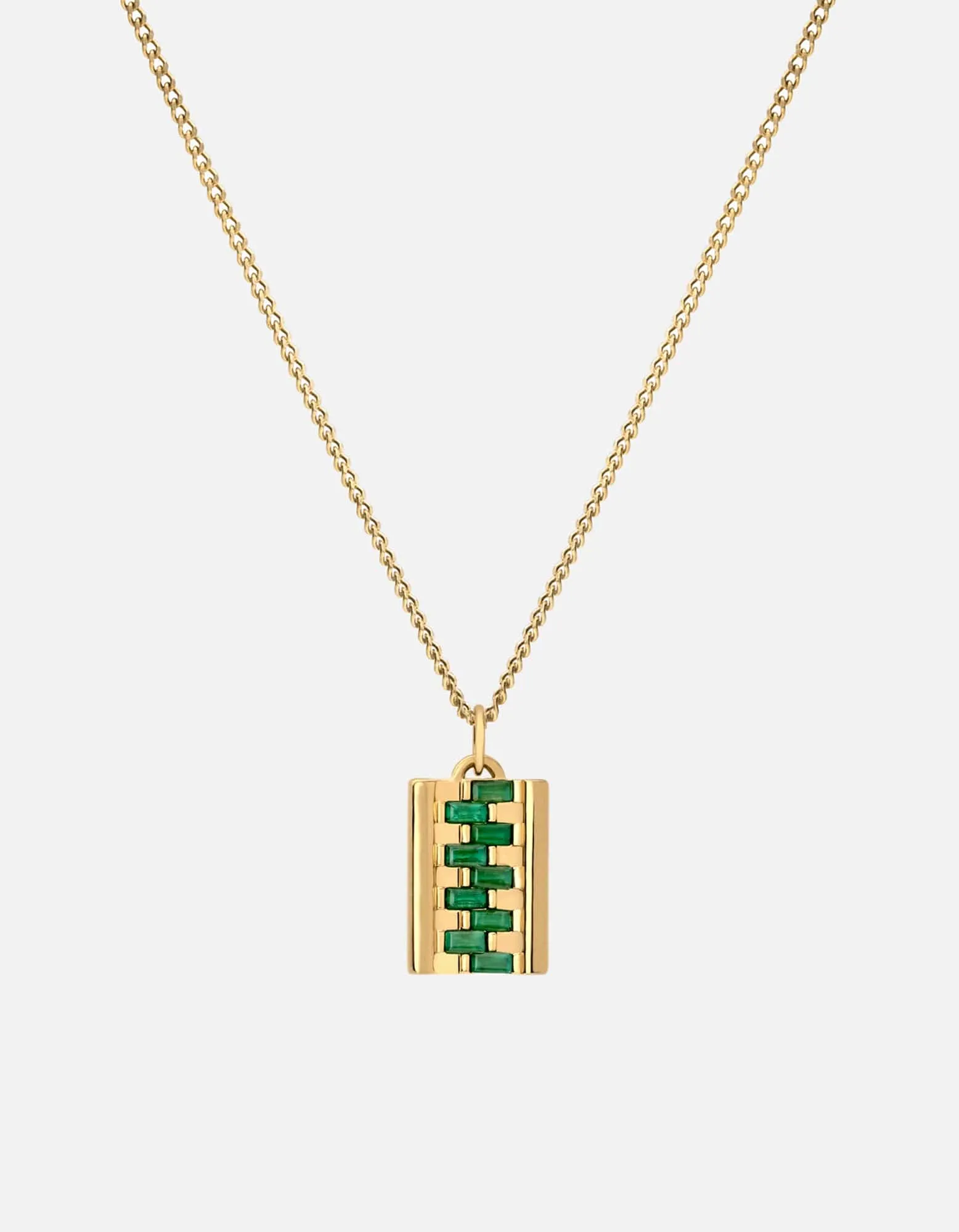 Delano Agate Necklace, Gold Vermeil