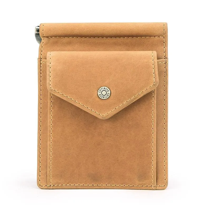 Federico Cow Leather Money Clip Wallet RFID