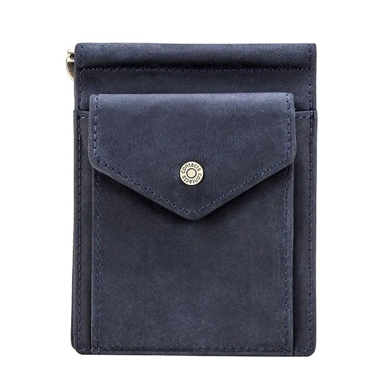 Federico Cow Leather Money Clip Wallet RFID